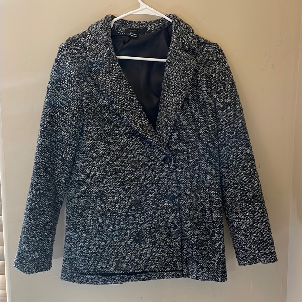 Forever 21 Lined Dress Coat!  Size Small